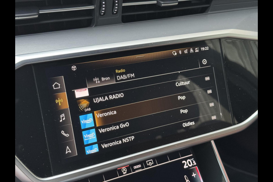 Audi A6 Avant 40 TFSI S edition Automaat | Cognac leer | LED Matrix verlichting | Stoelverwarming | Sfeerverlichting | Zonneschermen zij