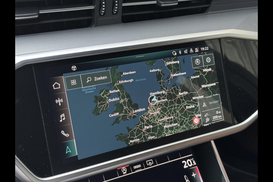 Audi A6 Avant 40 TFSI S edition Automaat | Cognac leer | LED Matrix verlichting | Stoelverwarming | Sfeerverlichting | Zonneschermen zij