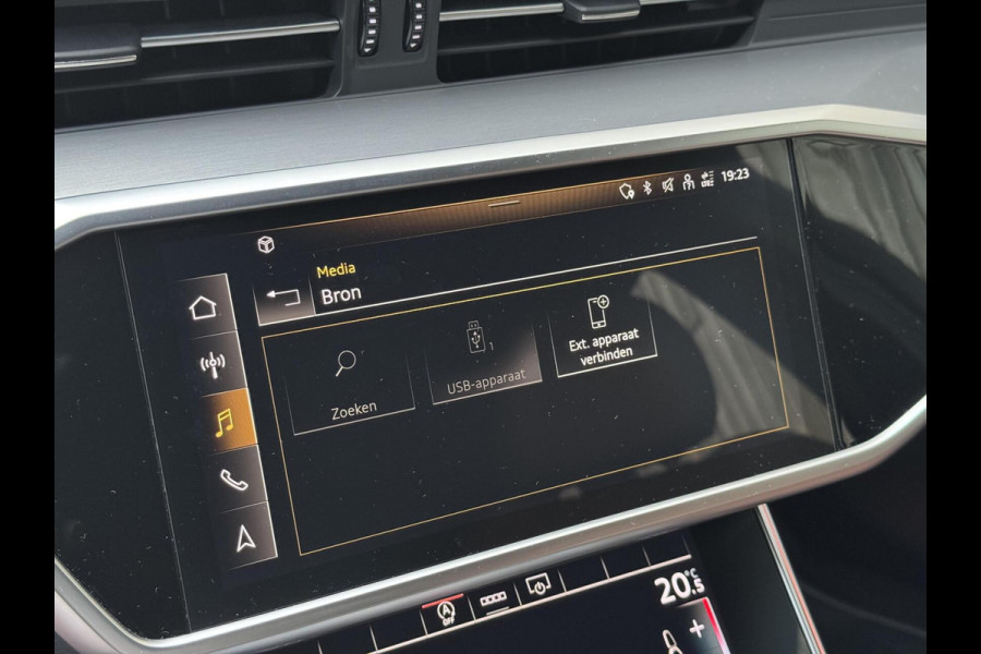 Audi A6 Avant 40 TFSI S edition Automaat | Cognac leer | LED Matrix verlichting | Stoelverwarming | Sfeerverlichting | Zonneschermen zij