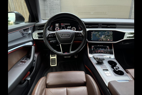 Audi A6 Avant 40 TFSI S edition Automaat | Cognac leer | LED Matrix verlichting | Stoelverwarming | Sfeerverlichting | Zonneschermen zij
