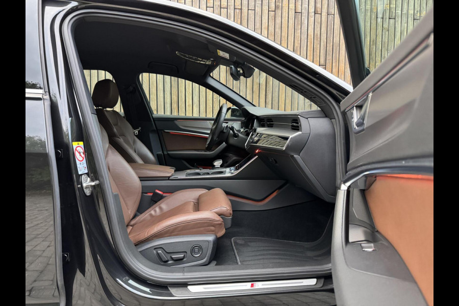 Audi A6 Avant 40 TFSI S edition Automaat | Cognac leer | LED Matrix verlichting | Stoelverwarming | Sfeerverlichting | Zonneschermen zij