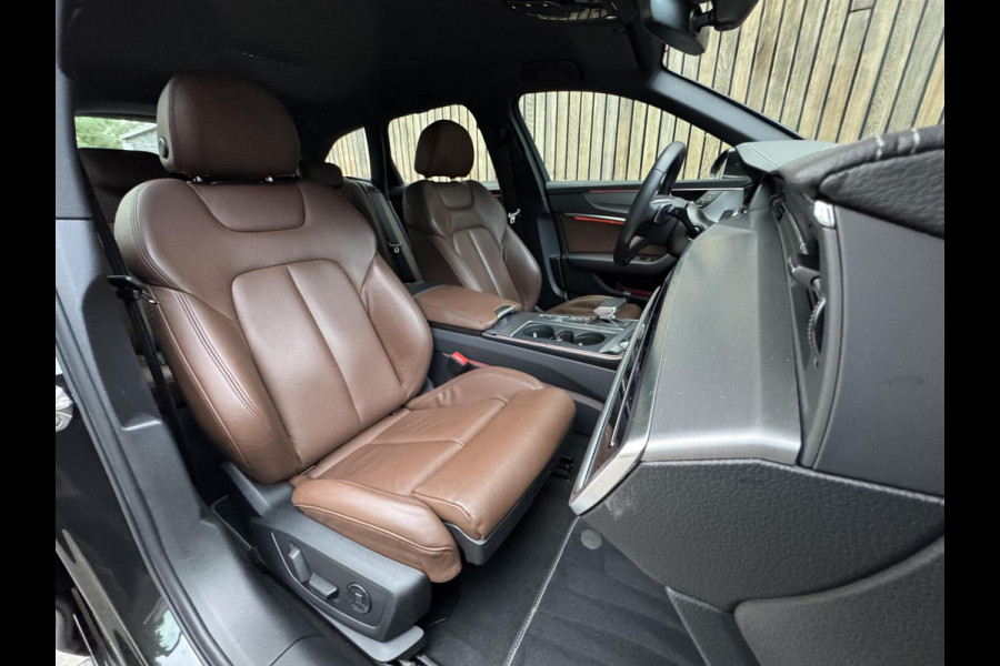 Audi A6 Avant 40 TFSI S edition Automaat | Cognac leer | LED Matrix verlichting | Stoelverwarming | Sfeerverlichting | Zonneschermen zij