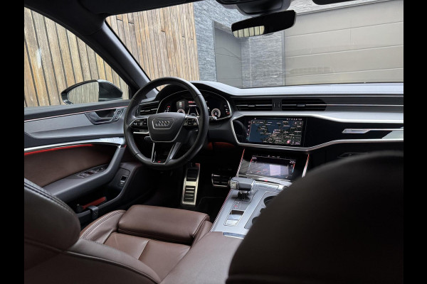 Audi A6 Avant 40 TFSI S edition Automaat | Cognac leer | LED Matrix verlichting | Stoelverwarming | Sfeerverlichting | Zonneschermen zij