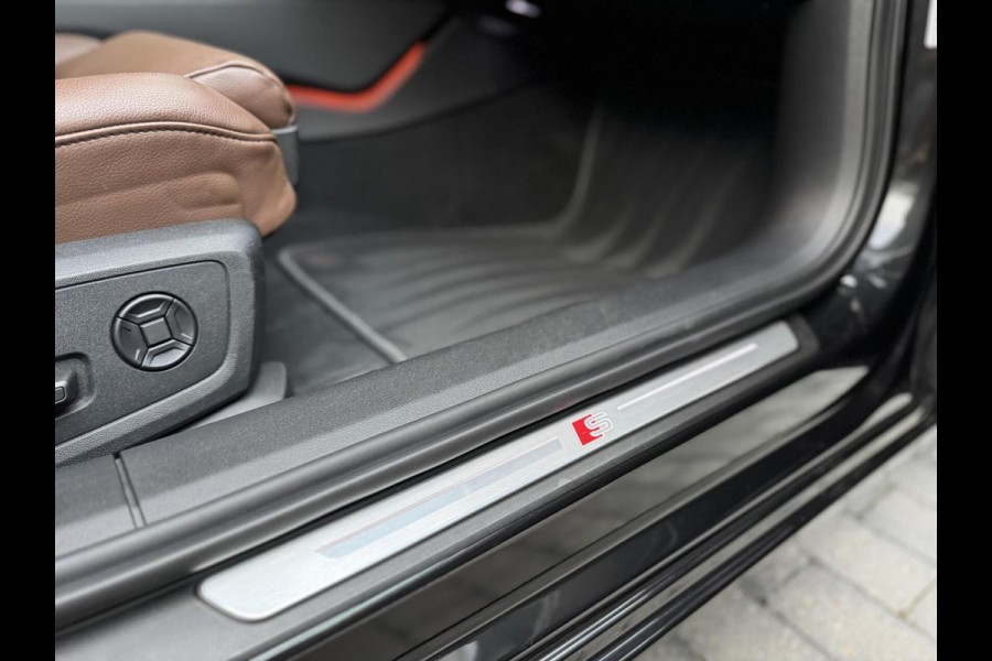 Audi A6 Avant 40 TFSI S edition Automaat | Cognac leer | LED Matrix verlichting | Stoelverwarming | Sfeerverlichting | Zonneschermen zij