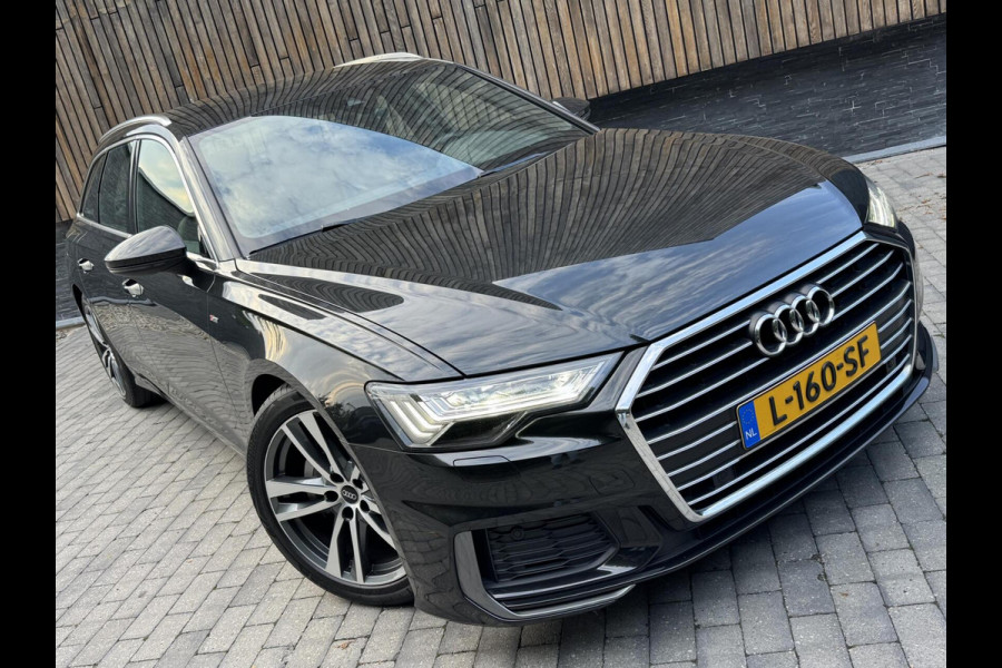 Audi A6 Avant 40 TFSI S edition Automaat | Cognac leer | LED Matrix verlichting | Stoelverwarming | Sfeerverlichting | Zonneschermen zij