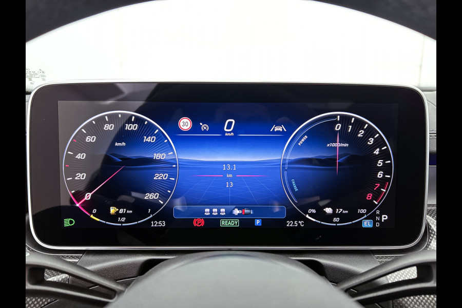 Mercedes-Benz C-Klasse 300 e Business Solution AMG | Trekhaak | Middenconsole metaalstructuur | Nightpakket | Panoramaschuifdak | Smartphone integratie | Parkeerpakket met 360°-camera | 19" multispaaks AMG-velgen |