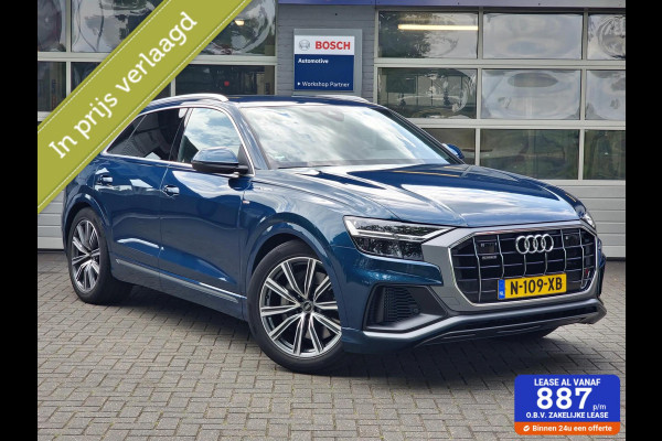 Audi Q8 55 TFSI e quattro Pro Line S|Luchtvering|Leer|Trekhaak|67.473KM|