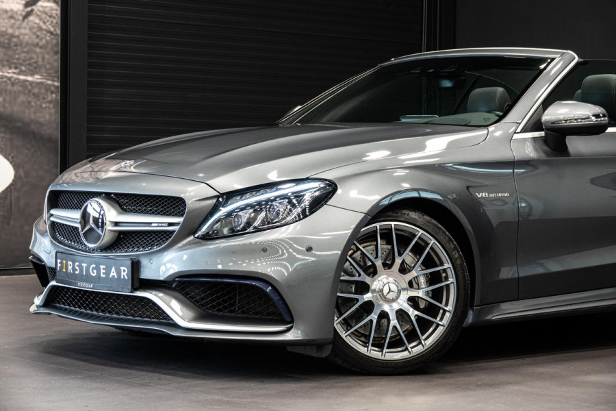 Mercedes-Benz C-Klasse Cabrio AMG 63 *Burmester / Memory / Head-Up Display / Stoelventilatie / Nekverwarming*