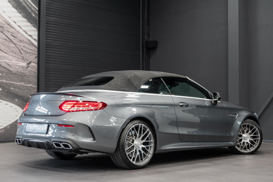 Mercedes-Benz C-Klasse Cabrio AMG 63 *Burmester / Memory / Head-Up Display / Stoelventilatie / Nekverwarming*
