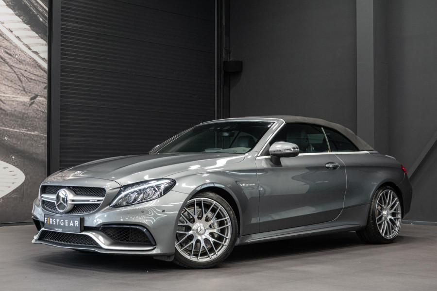 Mercedes-Benz C-Klasse Cabrio AMG 63 *Burmester / Memory / Head-Up Display / Stoelventilatie / Nekverwarming*