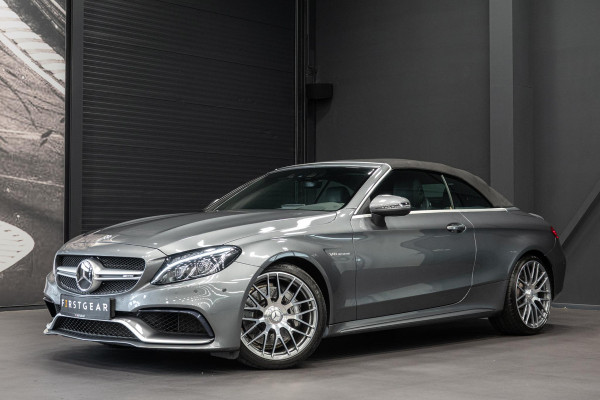 Mercedes-Benz C-Klasse Cabrio AMG 63 *Burmester / Memory / Head-Up Display / Stoelventilatie / Nekverwarming*