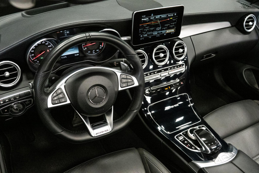 Mercedes-Benz C-Klasse Cabrio AMG 63 *Burmester / Memory / Head-Up Display / Stoelventilatie / Nekverwarming*