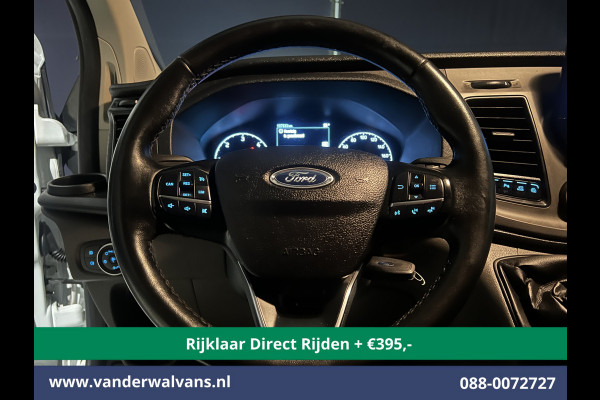 Ford Transit Custom 2.0 TDCI L2H1 Euro6 *Rijklaar Direct Rijden* Airco | Camera | Apple Carplay | Cruisecontrol | LED | Parkeersensoren Android Auto, Verwarmde voorruit, Bijrijdersbank, 2800kg trekvermogen