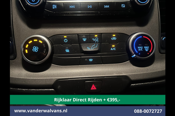 Ford Transit Custom 2.0 TDCI L2H1 Euro6 *Rijklaar Direct Rijden* Airco | Camera | Apple Carplay | Cruisecontrol | LED | Parkeersensoren Android Auto, Verwarmde voorruit, Bijrijdersbank, 2800kg trekvermogen