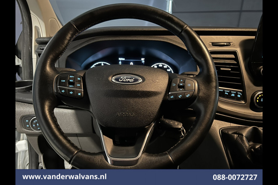 Ford Transit Custom 2.0 TDCI L2H1 Euro6 # Airco | Camera | Apple Carplay | Android Auto | | LED | Cruisecontrol, Parkeersensoren, Verwarmde voorruit, Bijrijdersbank, 2800kg trekvermogen
