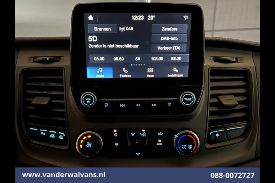 Ford Transit Custom 2.0 TDCI L2H1 Euro6 # Airco | Camera | Apple Carplay | Android Auto | | LED | Cruisecontrol, Parkeersensoren, Verwarmde voorruit, Bijrijdersbank, 2800kg trekvermogen