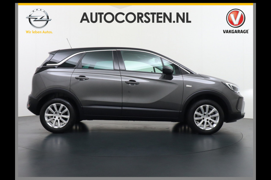 Opel Crossland 1.2T 131PK Automaat Apple Carplay Android Auto Navi Ecc 360°Camera AGR-Comfort Stoel Stoelverwarming Elegance Pdc Stuurverwarming Voorruitverwarming Cruise Control Complete Crossland facelift