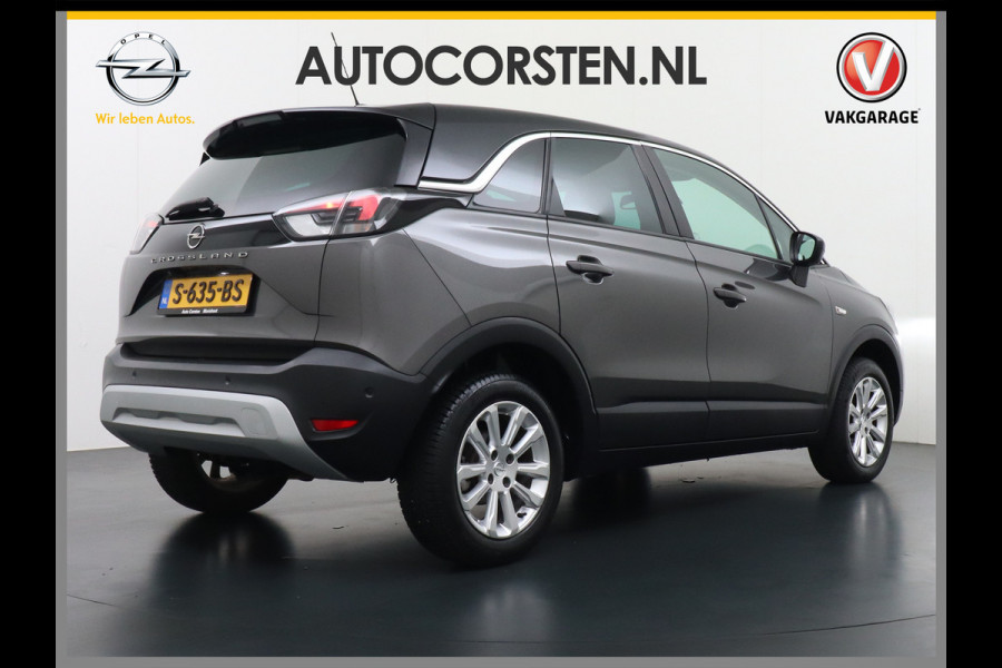 Opel Crossland 1.2T 131PK Automaat Apple Carplay Android Auto Navi Ecc 360°Camera AGR-Comfort Stoel Stoelverwarming Elegance Pdc Stuurverwarming Voorruitverwarming Cruise Control Complete Crossland facelift