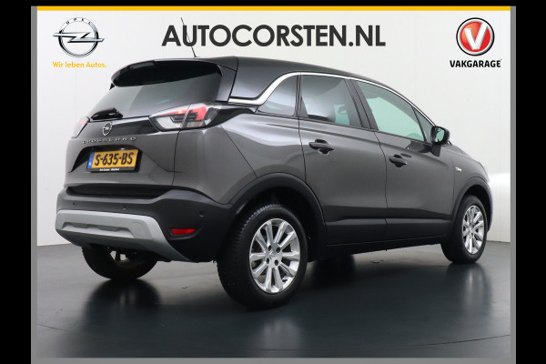 Opel Crossland 1.2T 131PK Automaat Apple Carplay Android Auto Navi Ecc 360°Camera AGR-Comfort Stoel Stoelverwarming Elegance Pdc Stuurverwarming Voorruitverwarming Cruise Control Complete Crossland facelift