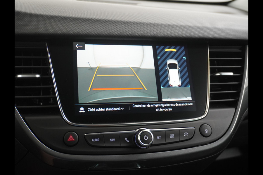 Opel Crossland 1.2T 131PK Automaat Apple Carplay Android Auto Navi Ecc 360°Camera AGR-Comfort Stoel Stoelverwarming Elegance Pdc Stuurverwarming Voorruitverwarming Cruise Control Complete Crossland facelift