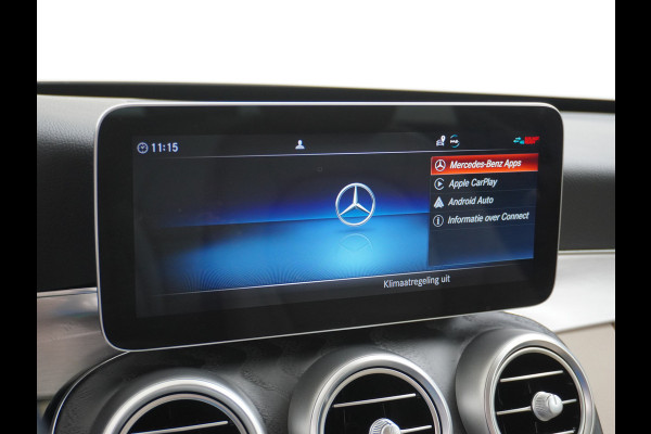Mercedes-Benz C-Klasse Estate 300e PHEV Hybrid Automaat Leder Virtual Cockpit Apple Carplay Android Auto Adaptive-Cruise Lane-Assist High Performance-L Keyless Dual-Ecc Distronic+ Rijassistentiepakket Park-Assist Verkeersbord-Herkenning Origineel Nederlandse Auto Nieuwprijs €59.000 320PK 700Nm Koppel