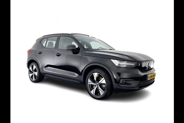 Volvo XC40 Recharge P8 AWD R-Design [ 3-Fase ] { SOH-89%} (INCL-BTW) *PANO | LEATHER-ALCANTARA | DIGI-COCKPIT | FULL-LED | PREMIUM-AUDIO | CARPLAY | KEYLESS | NAVI-FULLMAP | ECC | PDC | HEATED-SPORTSEATS | BLIS | PRIVACY-GLASS | 19''ALU*