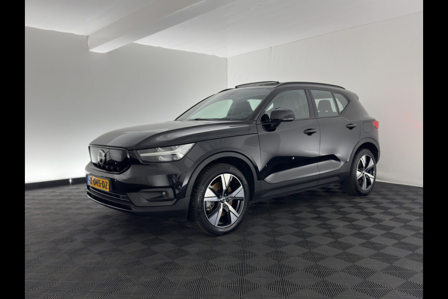 Volvo XC40 Recharge P8 AWD R-Design [ 3-Fase ] { SOH-89%} (INCL-BTW) *PANO | LEATHER-ALCANTARA | DIGI-COCKPIT | FULL-LED | PREMIUM-AUDIO | CARPLAY | KEYLESS | NAVI-FULLMAP | ECC | PDC | HEATED-SPORTSEATS | BLIS | PRIVACY-GLASS | 19''ALU*