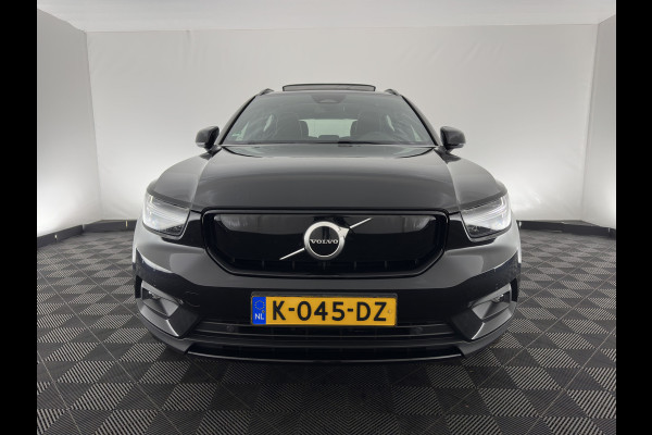 Volvo XC40 Recharge P8 AWD R-Design [ 3-Fase ] { SOH-89%} (INCL-BTW) *PANO | LEATHER-ALCANTARA | DIGI-COCKPIT | FULL-LED | PREMIUM-AUDIO | CARPLAY | KEYLESS | NAVI-FULLMAP | ECC | PDC | HEATED-SPORTSEATS | BLIS | PRIVACY-GLASS | 19''ALU*