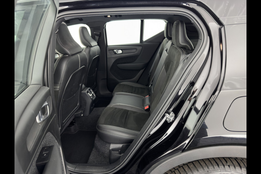 Volvo XC40 Recharge P8 AWD R-Design [ 3-Fase ] { SOH-89%} (INCL-BTW) *PANO | LEATHER-ALCANTARA | DIGI-COCKPIT | FULL-LED | PREMIUM-AUDIO | CARPLAY | KEYLESS | NAVI-FULLMAP | ECC | PDC | HEATED-SPORTSEATS | BLIS | PRIVACY-GLASS | 19''ALU*