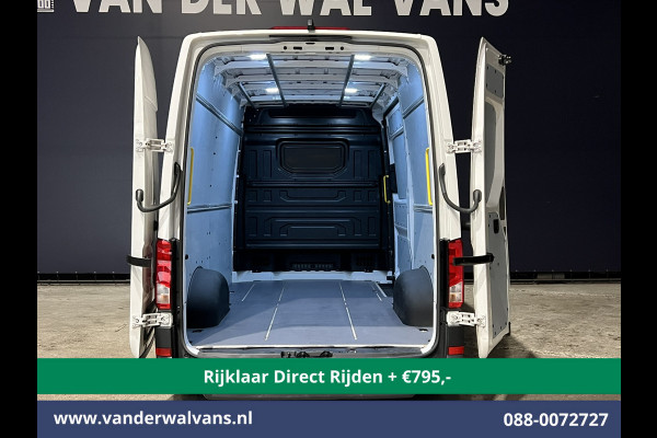 Volkswagen Crafter 2.0 TDI 140pk Automaat L3H3 L2H2 *RIJKLAAR direct rijden * Euro6 Airco | Camera | Apple Carplay Android Auto, 270 Graden achterdeuren, Parkeersensoren, 3000kg trekvermogen