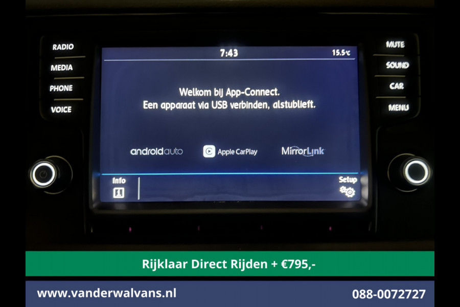 Volkswagen Crafter 2.0 TDI 140pk Automaat L3H3 L2H2 *RIJKLAAR direct rijden * Euro6 Airco | Camera | Apple Carplay Android Auto, 270 Graden achterdeuren, Parkeersensoren, 3000kg trekvermogen