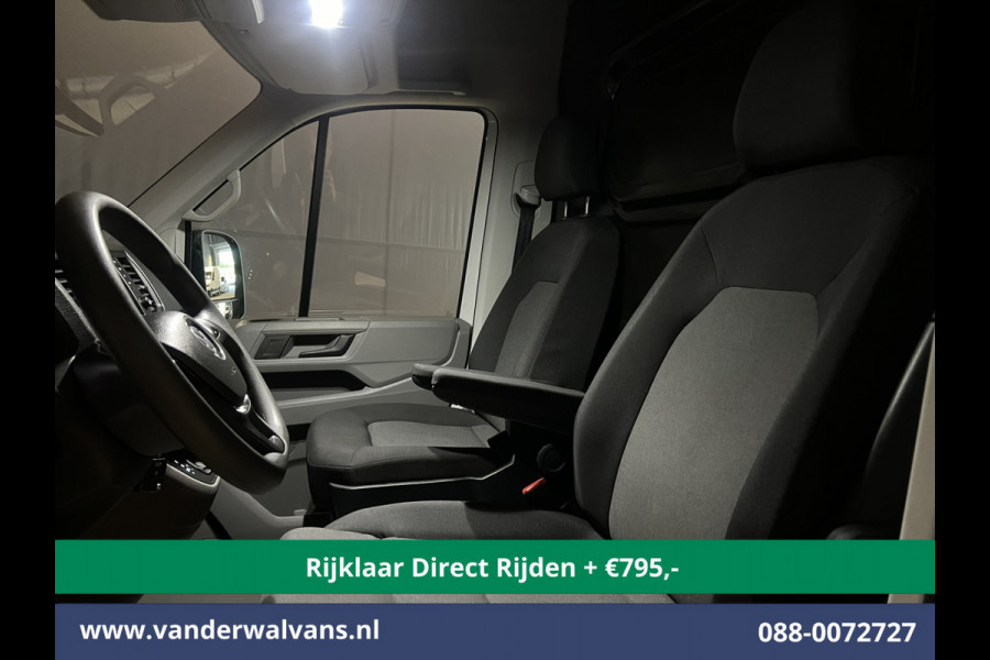 Volkswagen Crafter 2.0 TDI 140pk Automaat L3H3 L2H2 *RIJKLAAR direct rijden * Euro6 Airco | Camera | Apple Carplay Android Auto, 270 Graden achterdeuren, Parkeersensoren, 3000kg trekvermogen