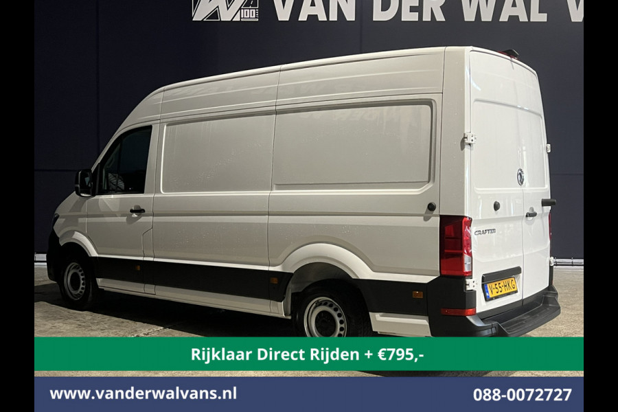 Volkswagen Crafter 2.0 TDI 140pk Automaat L3H3 L2H2 *RIJKLAAR direct rijden * Euro6 Airco | Camera | Apple Carplay Android Auto, 270 Graden achterdeuren, Parkeersensoren, 3000kg trekvermogen