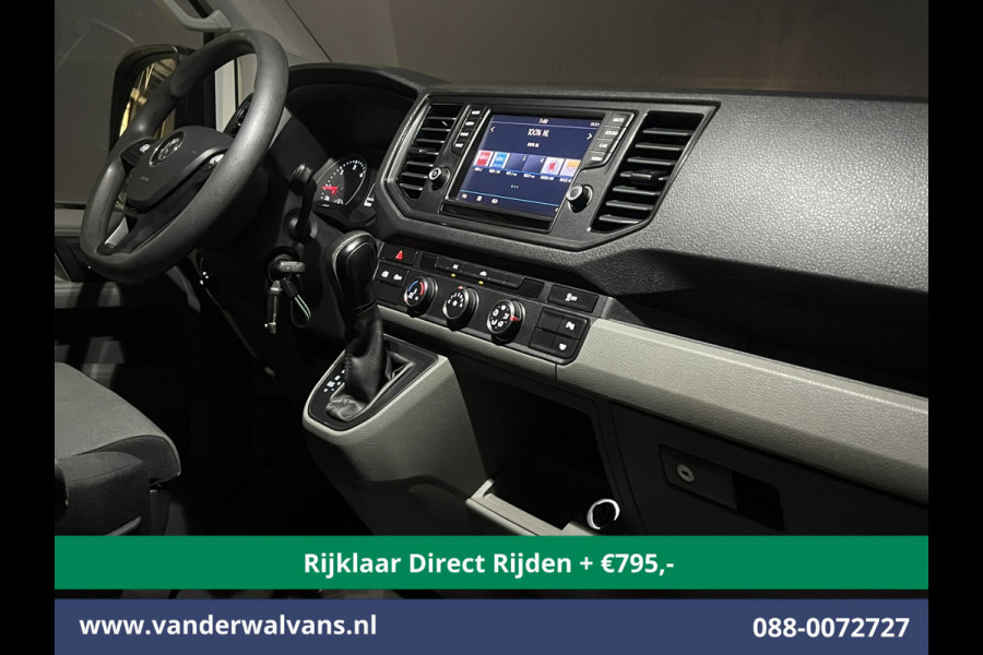 Volkswagen Crafter 2.0 TDI 140pk Automaat L3H3 L2H2 *RIJKLAAR direct rijden * Euro6 Airco | Camera | Apple Carplay Android Auto, 270 Graden achterdeuren, Parkeersensoren, 3000kg trekvermogen