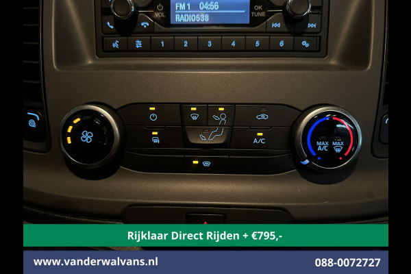 Ford Transit 2.0 TDCI 130pk L3H2 Dubbele cabine Euro6 *Rijklaar Direct Rijden* Airco | 6-Zits | 2500kg Trekhaak | LED | Cruisecontrol Parkeersensoren, verwarmde voorruit