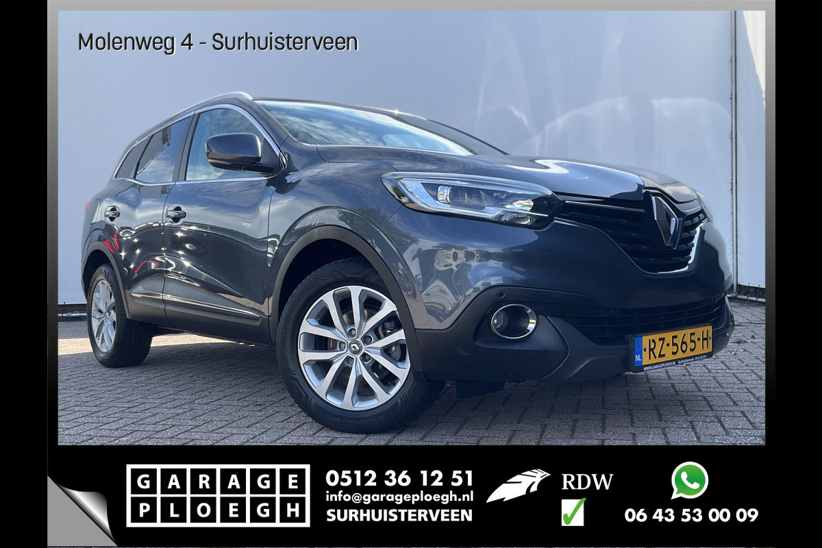 Renault Kadjar 1.2 TCe Intens Nav/Cam Keyless Clima NL-Auto Voll.Onderhouden! Renault Kadjar 1.2 TCe Intens Nav/Cam Keyless Clima NL-Auto Voll.Onderhouden!