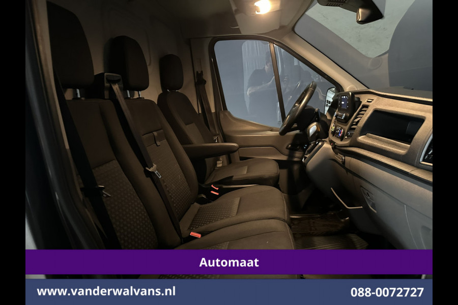 Ford Transit 2.0 TDCI 131pk Automaat L3H3 Euro6 Airco | Camera | Cruisecontrol | Stoelverwarming | Parkeersensoren, Verwarmde voorruit, Bijrijdersbank