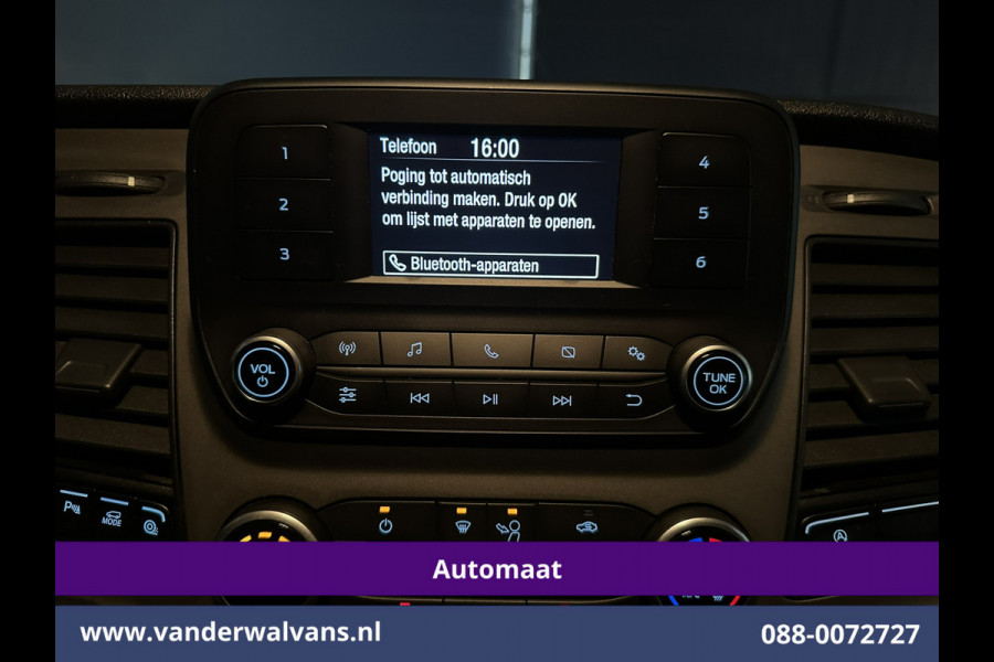 Ford Transit 2.0 TDCI 131pk Automaat L3H3 Euro6 Airco | Camera | Cruisecontrol | Stoelverwarming | Parkeersensoren, Verwarmde voorruit, Bijrijdersbank