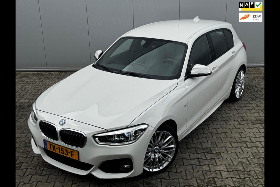 BMW 1-serie 118i M SPORT LEDER CLIMA CRUISE ORIGINEEL NEDERLANDS NAP