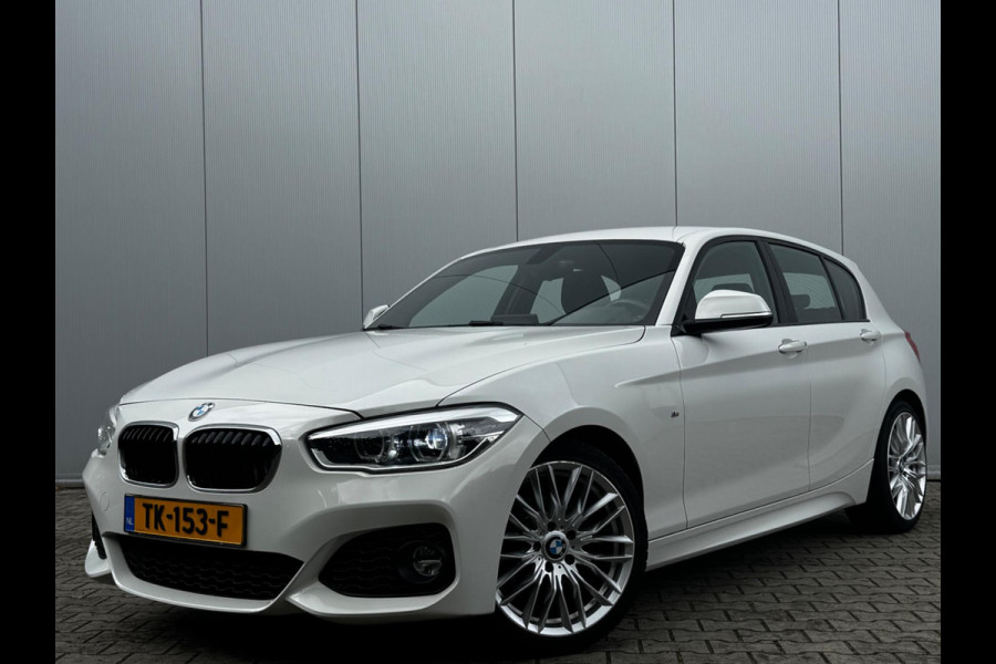BMW 1-serie 118i M SPORT LEDER CLIMA CRUISE ORIGINEEL NEDERLANDS NAP