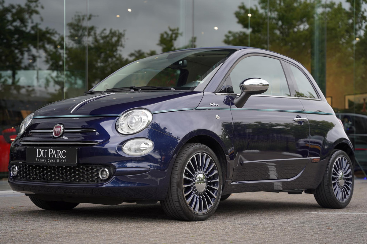 Fiat 500C Riva LTD Leder Beige Uniek 28 D.Km. Fiat 500C Riva LTD Leder Beige Uniek 28 D.Km.