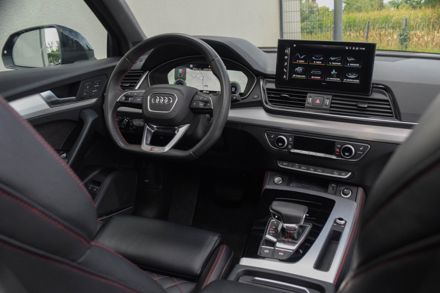 Audi Q5 Sportback 50 TFSI e Quattro / 2x S-line/ Luchtvering/ Standkachel/ Virtual Cockpit/ Panoramadak/