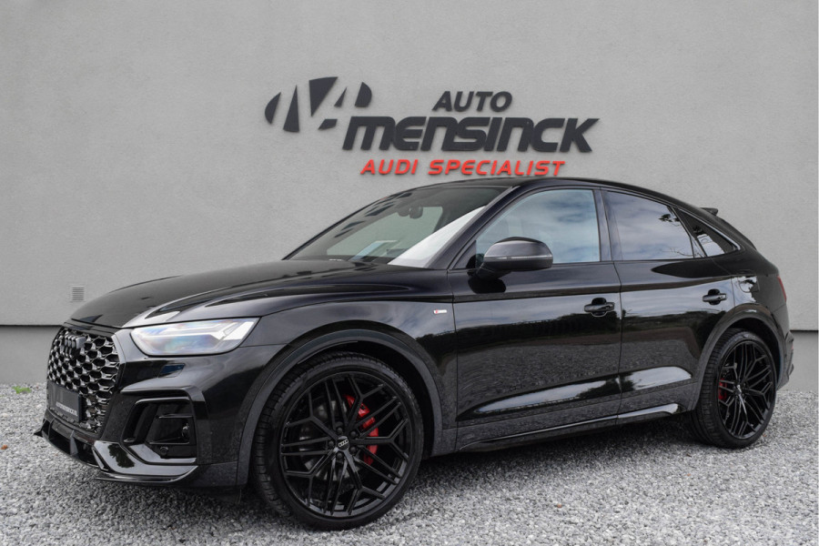 Audi Q5 Sportback 50 TFSI e Quattro / 2x S-line/ Luchtvering/ Standkachel/ Virtual Cockpit/ Panoramadak/