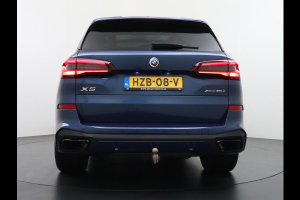 BMW X5 xDrive45e High Executive M SPORT VAN: 69.900,- VOOR: 64.440,- UW HERFSTVOORDEEL: 5.460,- M SPORT MEMORY SEAT | LASER LED | DRIV. ASS. PROFFESIONAL | PANO | 360 CAMERA | LUCHTVERING| ELEK. TREKHAAK | MEGA VOL!