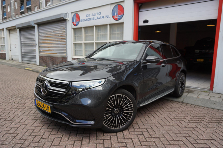 Mercedes-Benz EQC 400 4MATIC AMG Line Premium Plus 80 kWh | BTW | Adaptive Cruise | Lane Departure | 21inch | Sfeerverlichting | Mercedes garantie 04/2026 | Topstaat