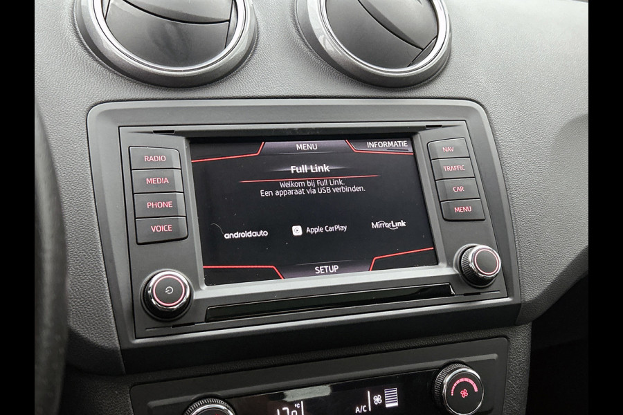 Seat Ibiza 1.0 EcoTSI FR Connect(Goed OnderH, Panorama, Carplay/ Android, Climate Con, Navi, PDC V+A, Etc)