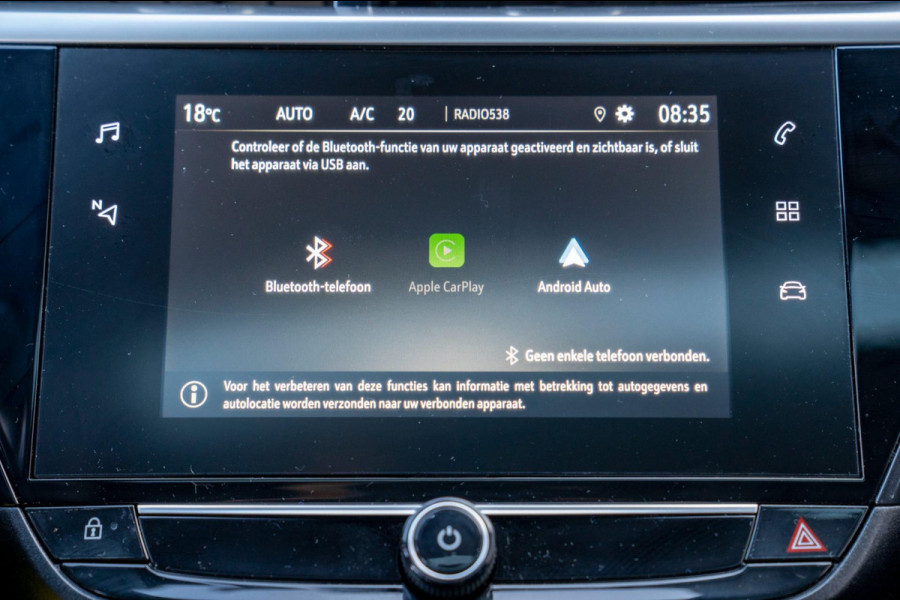 Opel Corsa 1.2 Level 4 | Prijs rijklaar incl. 12 mnd garantie | Glazen dak Stoel/stuurverwarming Carplay Lmv 17"
