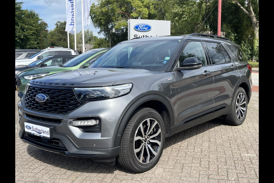 Ford Explorer 3.0 V6 EcoBoost PHEV ST-Line | SCI | 457pk | Full LED | Adaptieve Cruise | Panorama Dak | Trekhaak afneembaar | 2.500kg Trekgewicht | Verlengde fabrieks garantie tot 11-2028