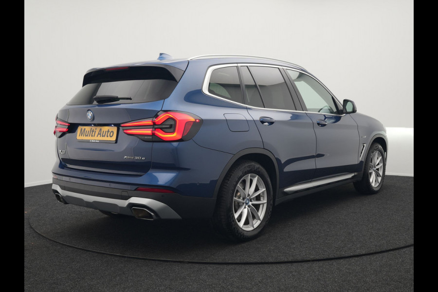 BMW X3 xDrive30e LCI FACELIFT MODEL Plug In Hybrid 293pk Dealer O.H PHEV | Trekhaak af Fabriek | Panodak | Laser LED | 360 Camera | Head Up | Lederen Sportstoelen Memory | Keyless | Apple Carplay |