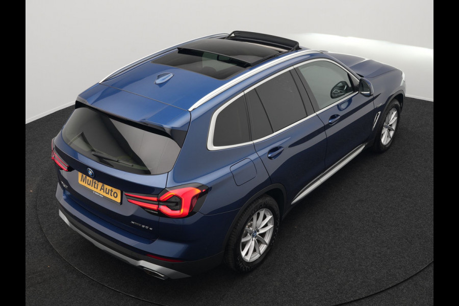 BMW X3 xDrive30e LCI FACELIFT MODEL Plug In Hybrid 293pk Dealer O.H PHEV | Trekhaak af Fabriek | Panodak | Laser LED | 360 Camera | Head Up | Lederen Sportstoelen Memory | Keyless | Apple Carplay |